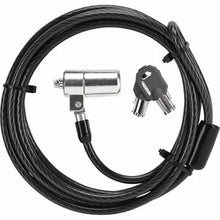 Load image into Gallery viewer, Targus DEFCON KL Cable Lock - TAA Compliant - Black - Galvanized Steel - 6 ft - For Notebook, Projector, Monitor