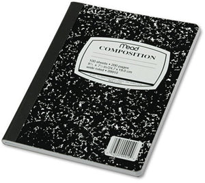 MEAD BLACK MARBLE COMPOSITION BOOK
