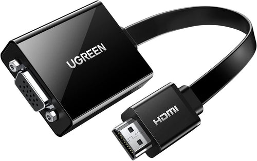 UGREEN HDMI TO VGA CONVERTER WITH AUDIO (BLACK)