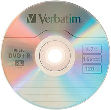 Load image into Gallery viewer, VERBATIM CD-RW 700MB 4X-12X High Speed with Branded Surface Slim Case