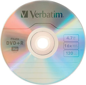 VERBATIM CD-RW 700MB 4X-12X High Speed with Branded Surface Slim Case