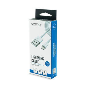 Unno Tekno Cable USB Lightning 1.5m / 5ft