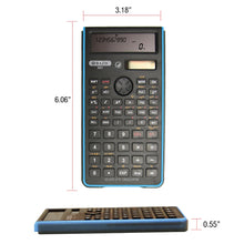 Load image into Gallery viewer, CALCULATOR - BAZIC 240 FUNCTION FANCY COLOR SCIENTIFIC W/SIDE-ON CASE