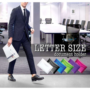 BAZIC Document Holder V-Flap Letter Size