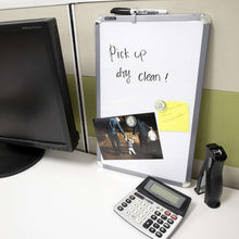 Load image into Gallery viewer, BAZIC 11&quot; X 17&quot; MAGNETIC DRY ERASE WHITEBOARD W/ MARKER &amp; 2 MAGNETS