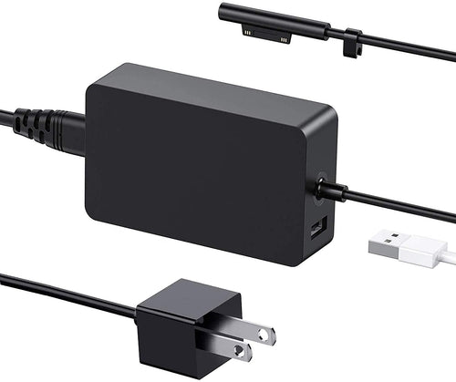 Surface Pro Charger 65W for Surface Pro 3/4/5/6/7 Power Supply Adapter (6.6 Ft Cord)