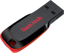 Load image into Gallery viewer, SANDISK USB FLASHDIVE 64GB CRUZERBLADE Z50