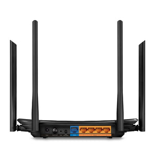 TP-Link AC1200 Gigabit WiFi Router (Archer A6 V3) - Dual Band MU-MIMO Wireless Internet Router, 4 x Antennas, OneMesh and AP mode, Long Range Coverage
