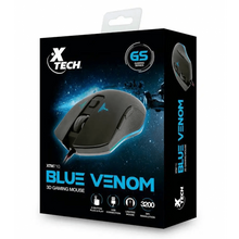 Load image into Gallery viewer, XTECH MOUSE WIRED USB GAMING 6-BUT 800/1200