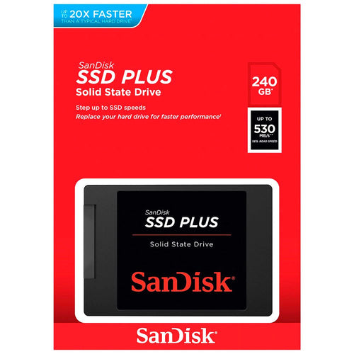 SANDISK PLUS  240 GB SSD - INTERNAL - 2.5