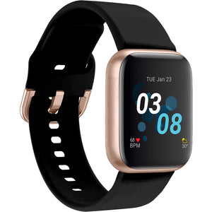 iTOUCH AIR 3 UNISEX ROSE GOLD/BLACK SMART WATCH