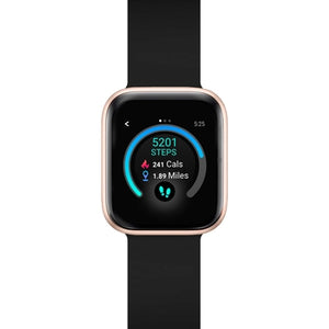 iTOUCH AIR 3 UNISEX ROSE GOLD/BLACK SMART WATCH