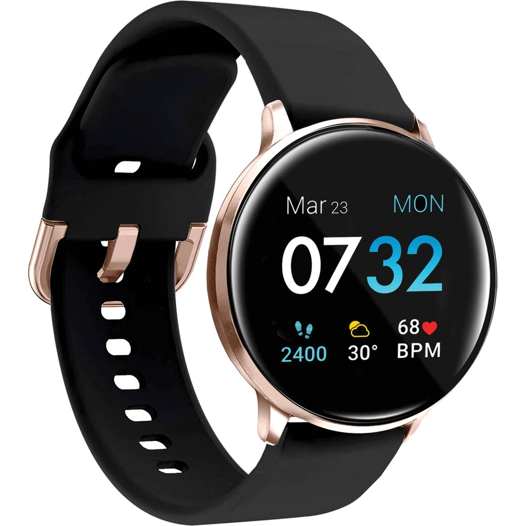 iTOUCH SPORT 3 UNISEX ROSE GOLD/BLACK SMART WATCH