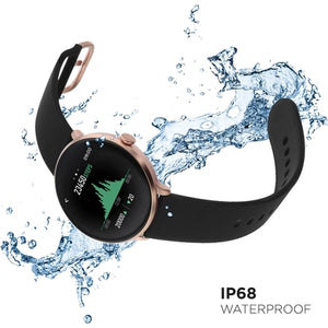 iTOUCH SPORT 3 UNISEX ROSE GOLD/BLACK SMART WATCH