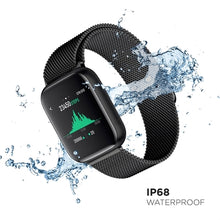 Load image into Gallery viewer, iTOUCH AIR 3 UNISEX MESH BLACK SMART WATCH