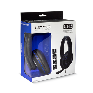 Unno Tekno Headset ACE 12 Stereo 3.5mm with MIC