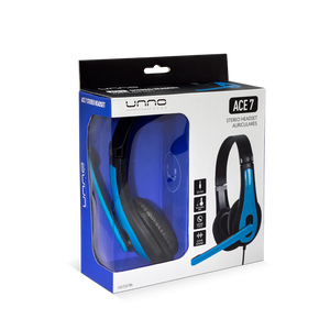 Unno Tekno Headset ACE 7 Stereo 3.5mm with MIC