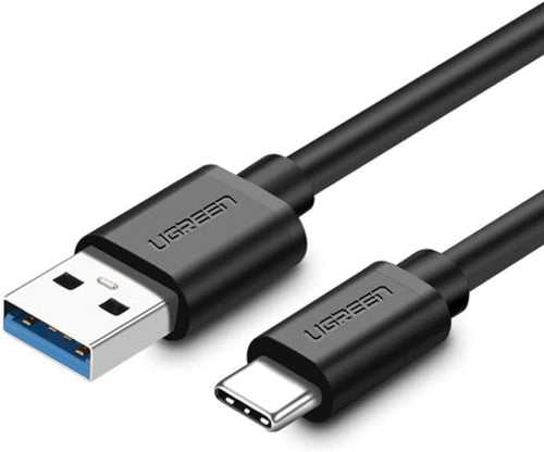 UGREEN USB 3.0 A MALE TO TYPE C MALE CABLE NICKEL PLATING 2M (BLACK)
