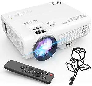 8500LUMENS PROTABLE PROJECTOR FOR HOME THEATER ENTERTAINMENT FULL HD 1080P
