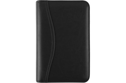 AT-A-GLANCE® Faux Leather Undated Starter Set, Portable Size, Black