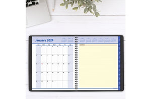 AT-A-GLANCE QuickNotes 2024 Weekly Monthly Appointment Book Planner, Black, Large, 8" x 10"