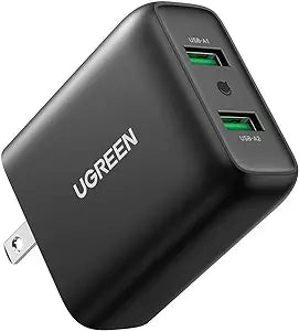 UGREEN USB FAST CHARGER US (BLACK)