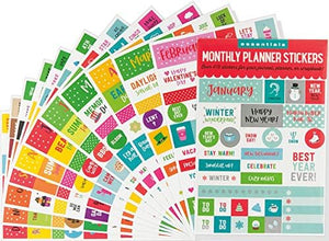 PLANNER STICKERS MONTH BY MONTH