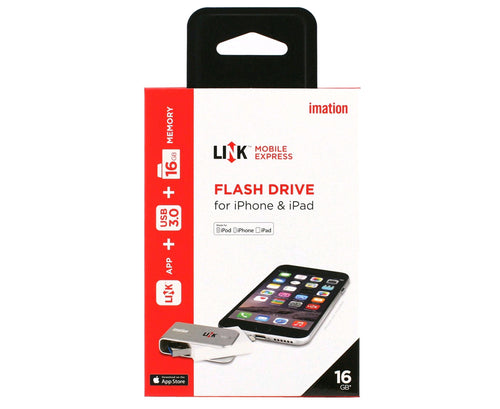 IMATION FLASH DRIVE FOR IPAD AND IPHONE 16GB