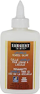 4oz SARGENT ART WASHABLE SCHOOL GLUE