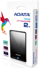 Load image into Gallery viewer, Adata 2 TB External HV620S Black Hard Drive