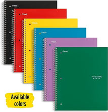 Load image into Gallery viewer, Five Star® Wirebound Notebook, 5 Subject, 200 ct, WR