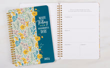 Load image into Gallery viewer, 2024 Wirebound Daily Planner Make Today A Wonderful Day
