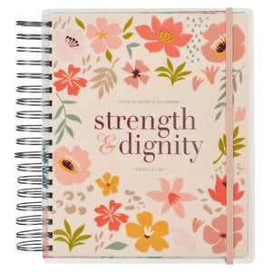 2024 Wire 18 Month Planner Strength & Dignity Prov. 31:25