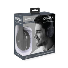 Load image into Gallery viewer, Unno Tekno Headset Ovala Bluetooth with MIC - Gray
