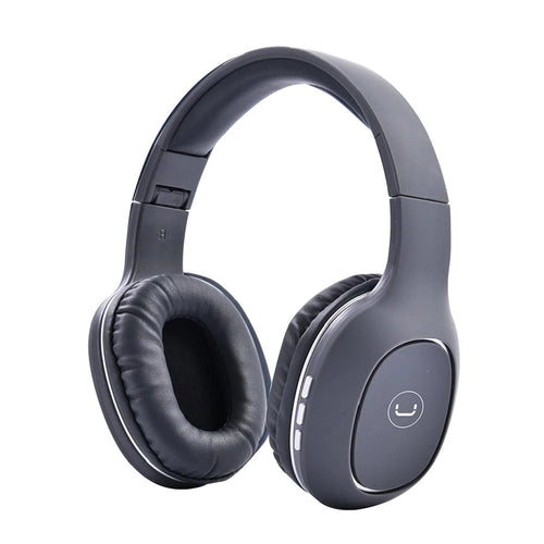 Unno Tekno Headset Ovala Bluetooth with MIC - Gray