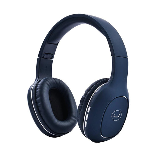 Unno Tekno Headset Ovala Bluetooth with MIC - Blue