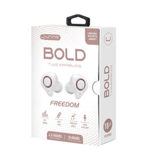 Load image into Gallery viewer, Unno Tekno Earbuds Bold True Wireless Stereo - White