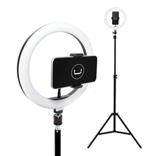 Load image into Gallery viewer, Unno Tekno LED Ring Light 10&quot; with Stand
