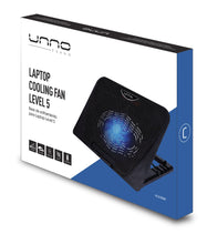 Load image into Gallery viewer, Unno Tekno Cooling Fan for Laptop Level 5
