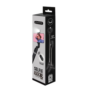 Unno Tekno Selfie Stick & Tripod with LED Light