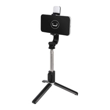 Load image into Gallery viewer, Unno Tekno Selfie Stick &amp; Tripod with LED Light