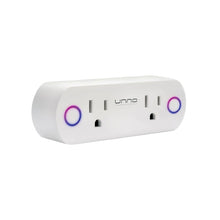 Load image into Gallery viewer, Unno Tekno Smart Double Plug White
