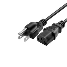 Load image into Gallery viewer, Unno Tekno AC Power Cable 3-Prong 1.5m/5ft (Bulk)