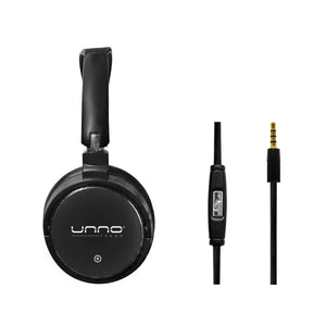 Unno Tekno Headset Sonic 3.5mm with MIC - Black