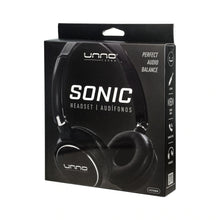 Load image into Gallery viewer, Unno Tekno Headset Sonic 3.5mm with MIC - Black