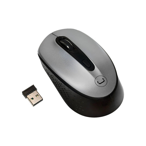 Unno Tekno Mouse Contour Wireless - Silver