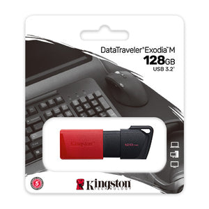 DataTraveler Exodia M- USB 3.2 Flash Drive - 128GB