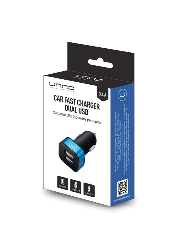 Car Fast Charger Dual USB 3.4A