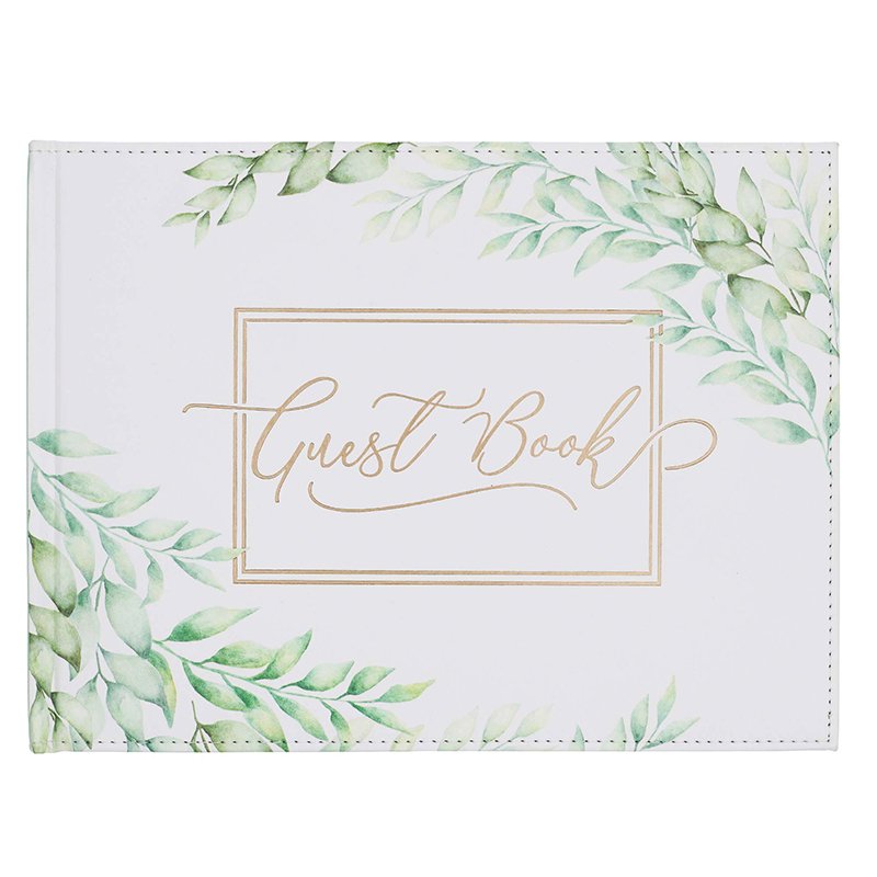 GUESTBOOK GREEN LEAVES