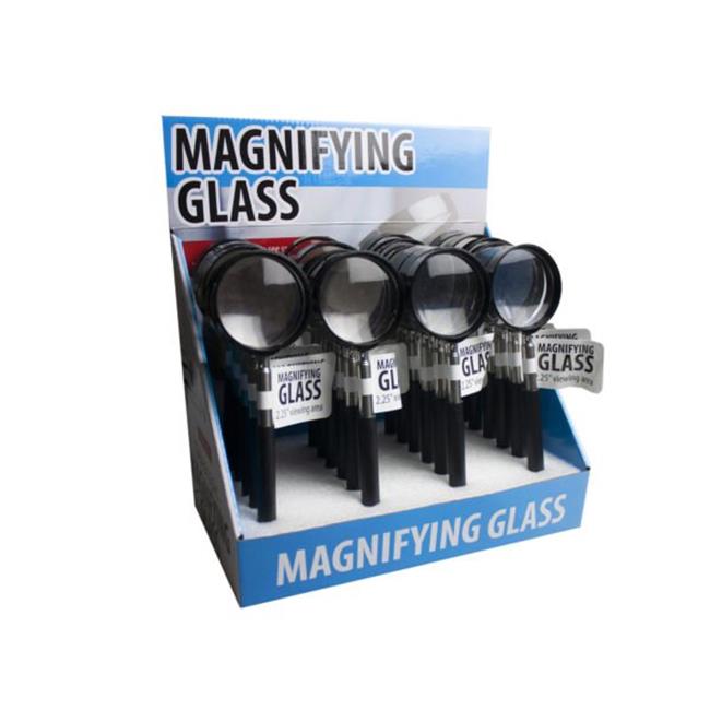 EXTENDABLE 5X MAGNIFIER WITH TELESCOPING HANDLE